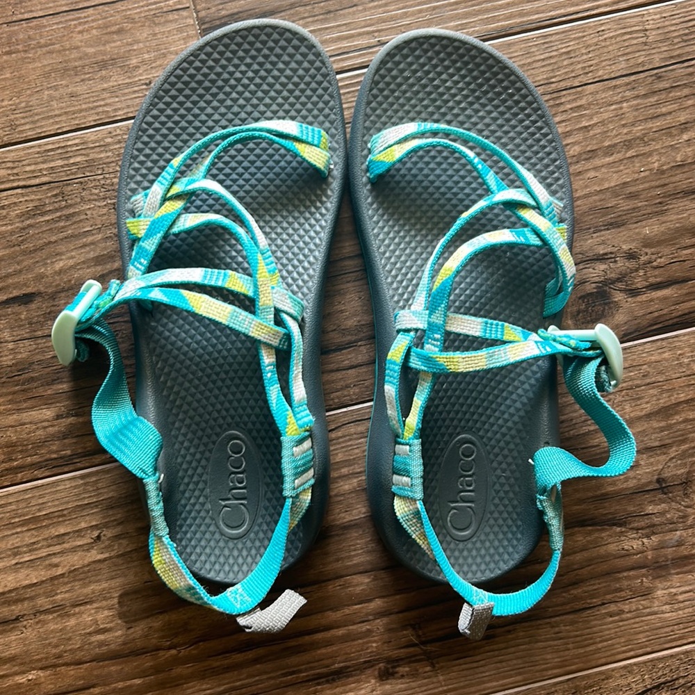 Chacos blue teal color